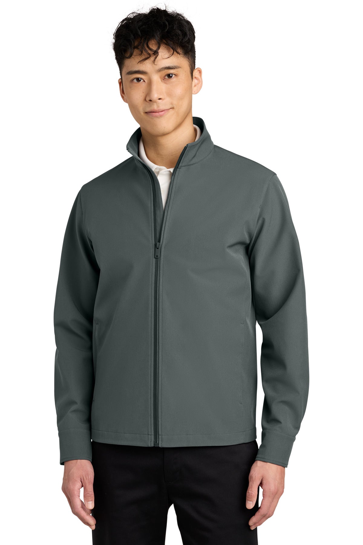 Mercer+Mettle Comfort Soft Shell Jacket MM7104 Storm Grey