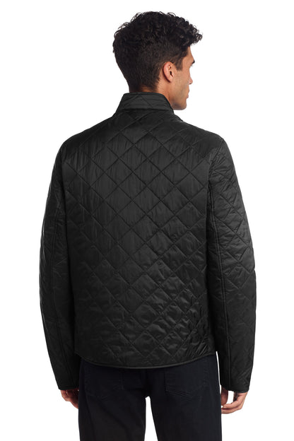 Mercer+Mettle Quilted Full-Zip Jacket MM7200 Deep Black