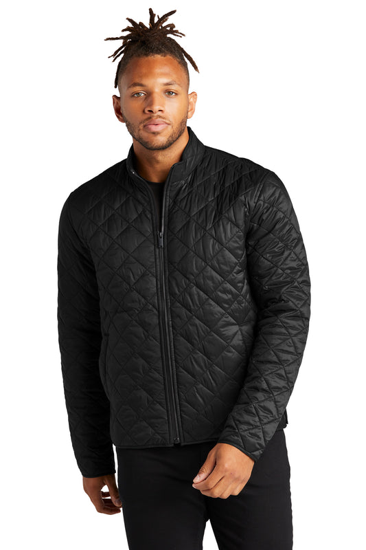 Mercer+Mettle Quilted Full-Zip Jacket MM7200 Deep Black