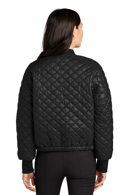 Mercer+Mettle Women's Boxy Quilted Jacket MM7201 Deep Black