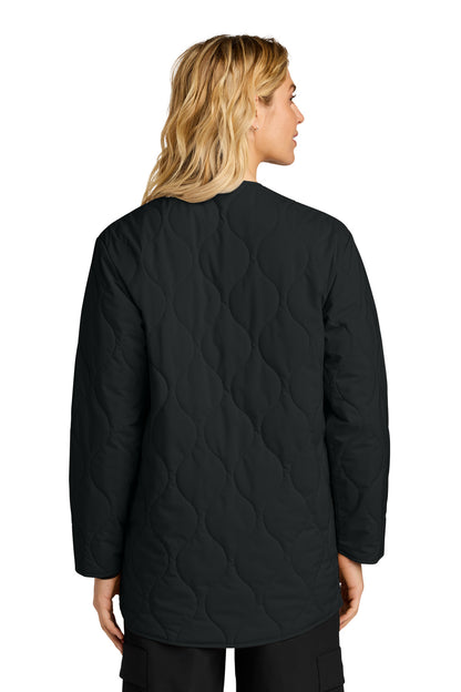 Mercer+Mettle Women's Quilted Liner Jacket MM7203 Deep Black