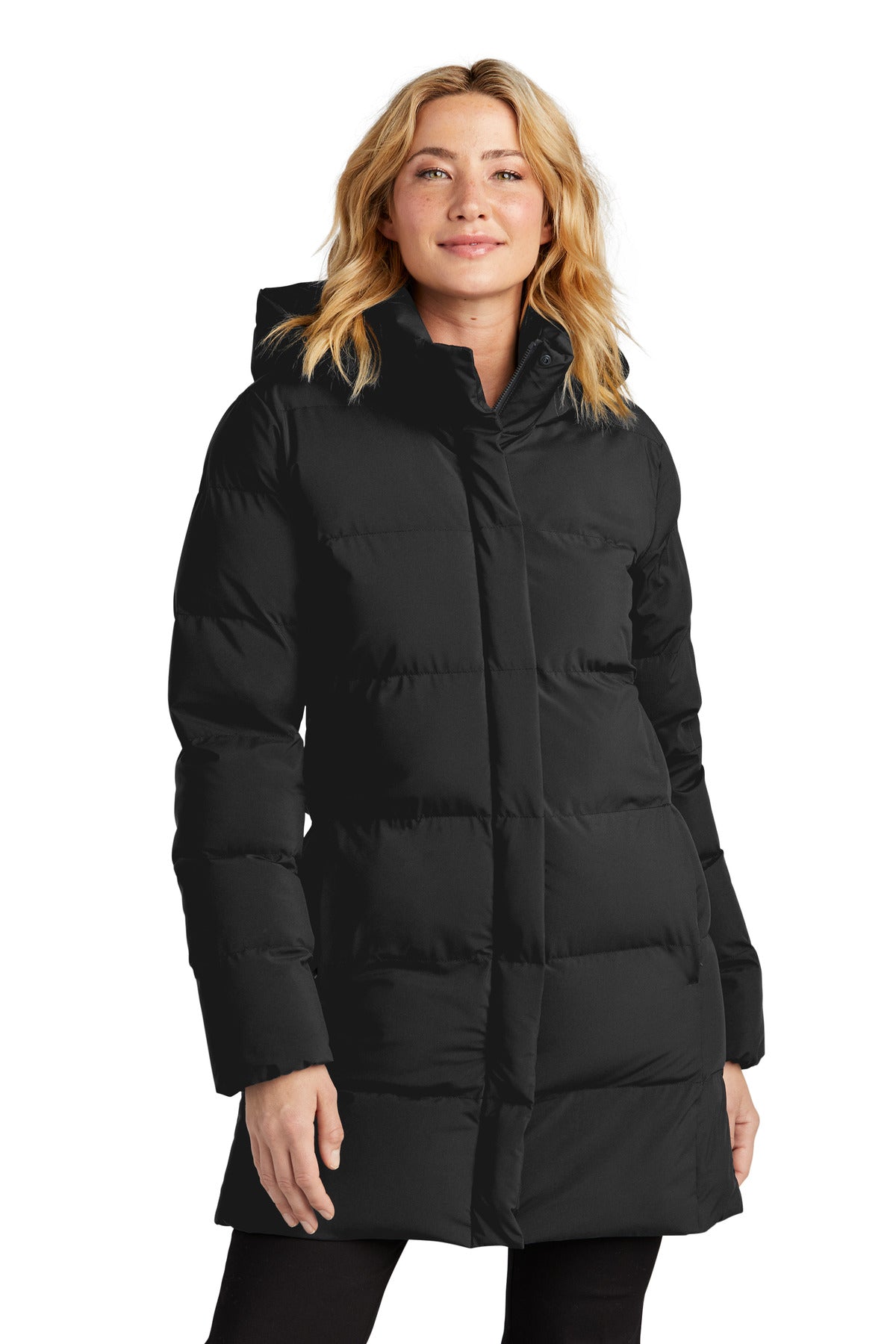 Mercer+Mettle Women's Puffy Parka MM7213 Deep Black
