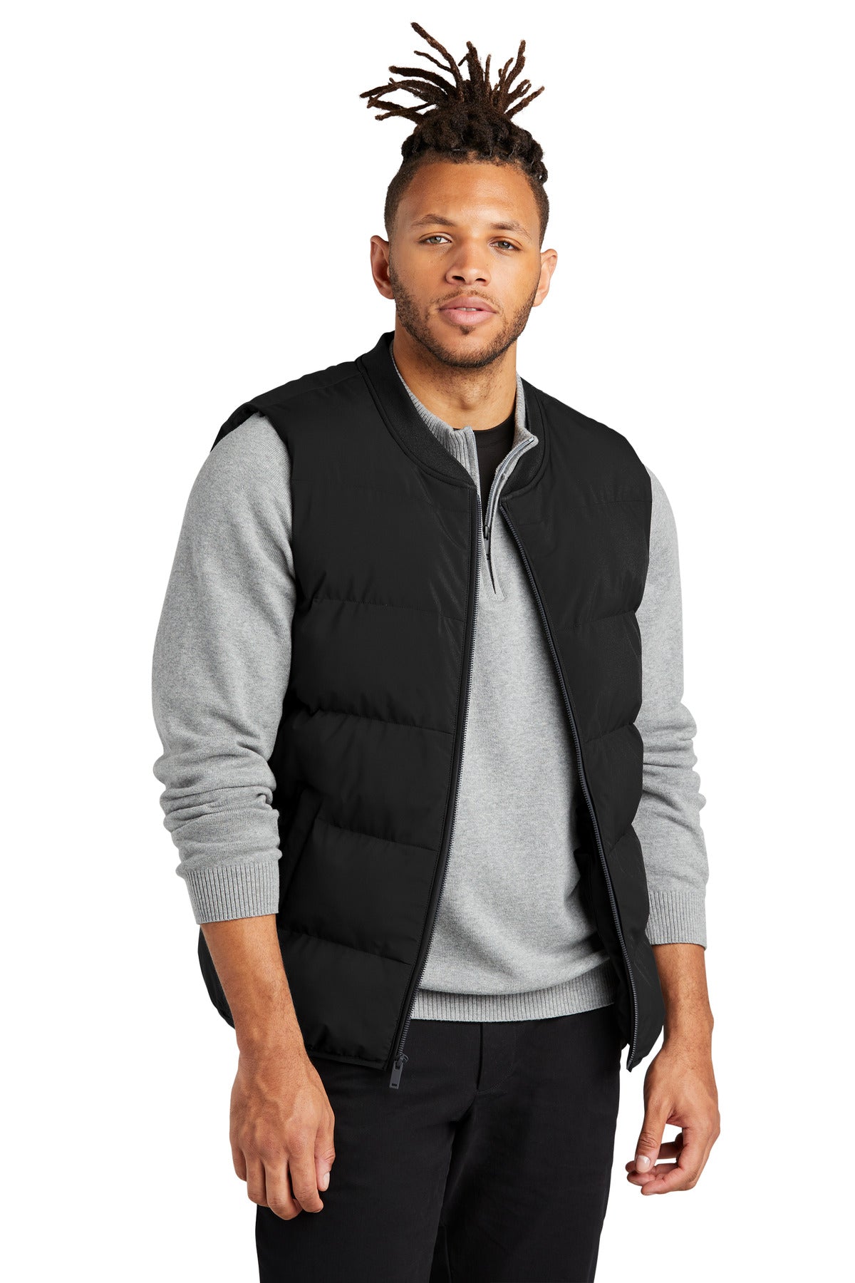 Mercer+Mettle Puffy Vest MM7214 Deep Black