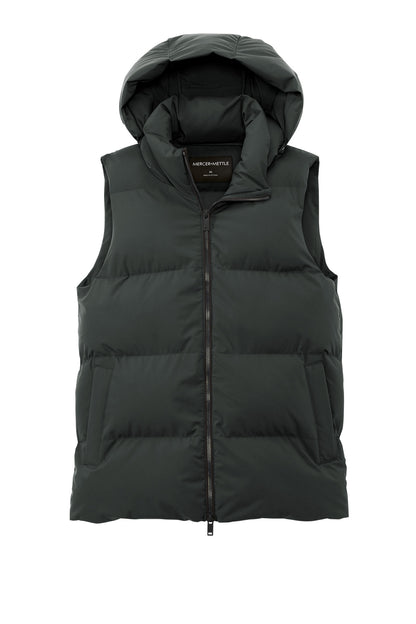Mercer+Mettle Women's Puffy Vest MM7217 Anchor Grey