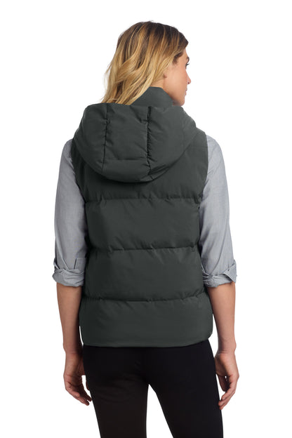 Mercer+Mettle Women's Puffy Vest MM7217 Anchor Grey