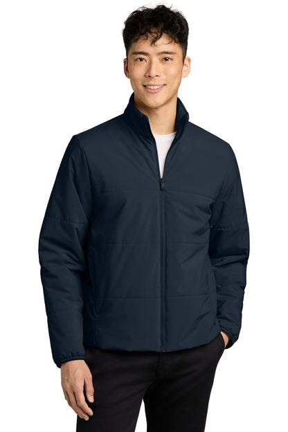 Mercer+Mettle Brookline Quilted Jacket MM7220 Night Navy