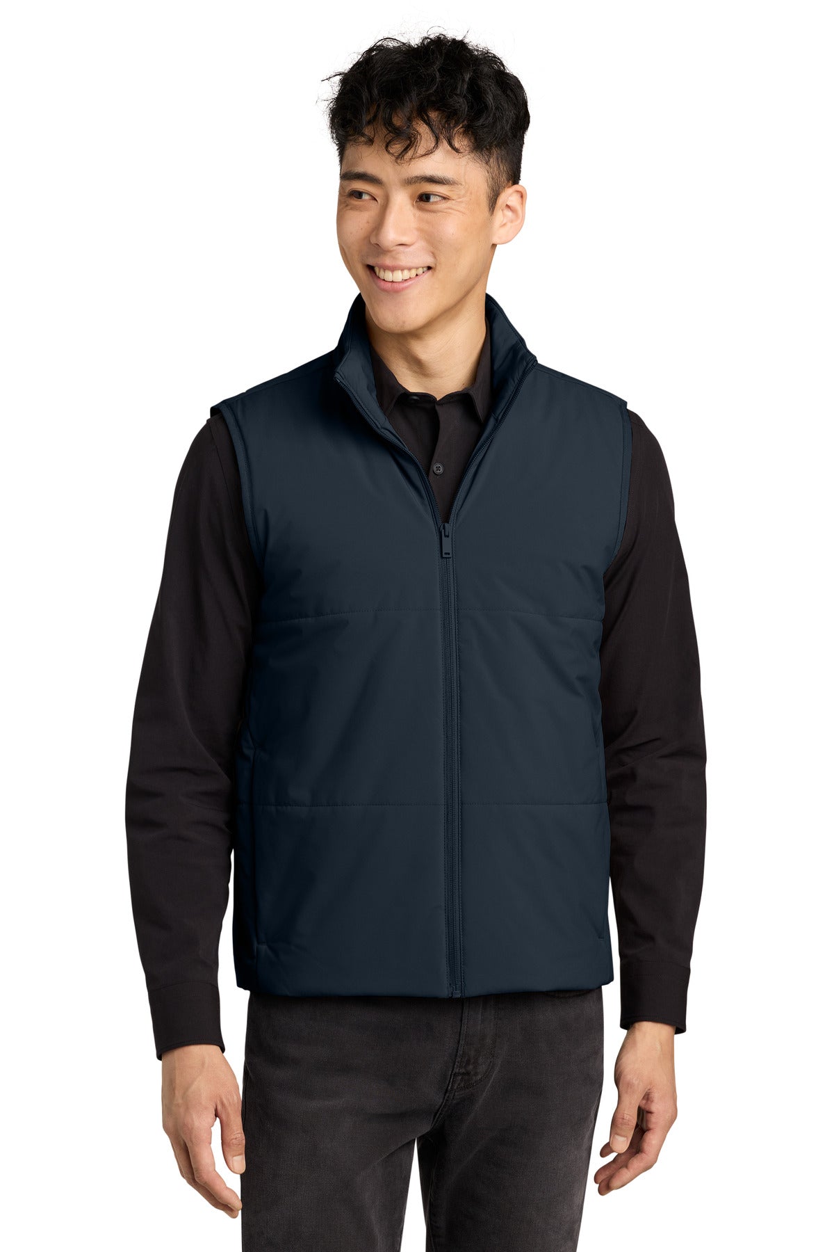 Mercer+Mettle Brookline Quilted Vest MM7222 Night Navy