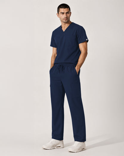 Foundry Men's 1505 Cobalt Men'S 1 Pocket V-Neck Top Navy