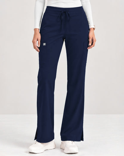 Foundry Women's 2005 Jasmine 5 Pocket Mini Flare Cargo Pant Navy
