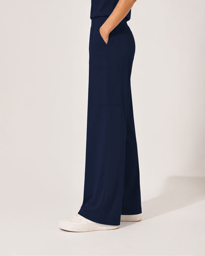 Foundry Women's 2205 Sierra 5 Pocket Wide Leg Pant Navy