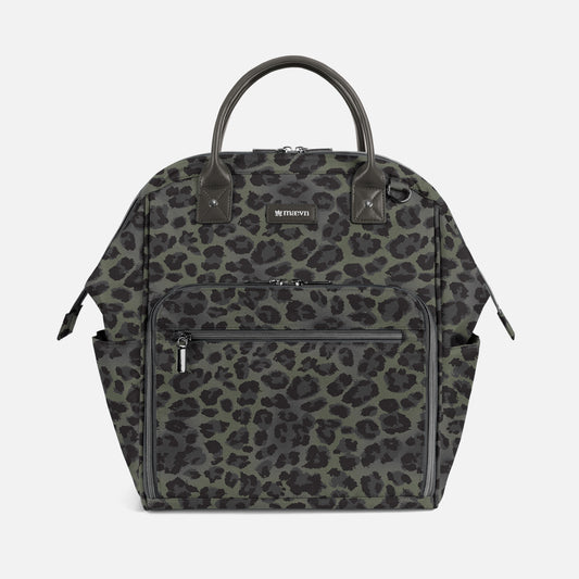 ReadyGo NB008 Clinical Backpack 2.0 Olive Leopard Print