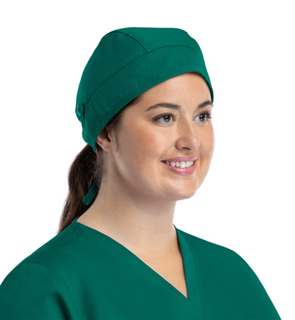 Scrub Caps NC015 Unisex Cap With Button Hunter (HTRA)