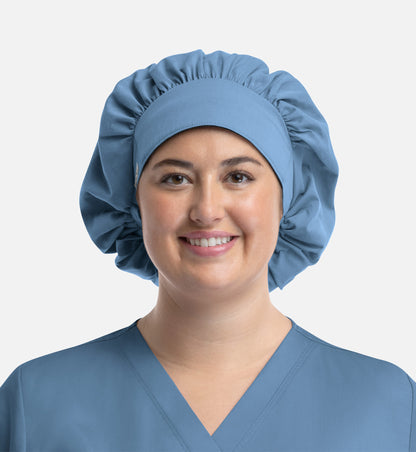 Scrub Caps NC020 Unisex Bouffant Cap Aquamarine (AQU)