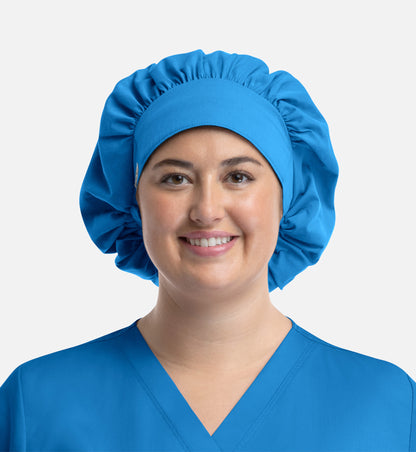 Scrub Caps NC020 Unisex Bouffant Cap Pacific Blue (PCBB)