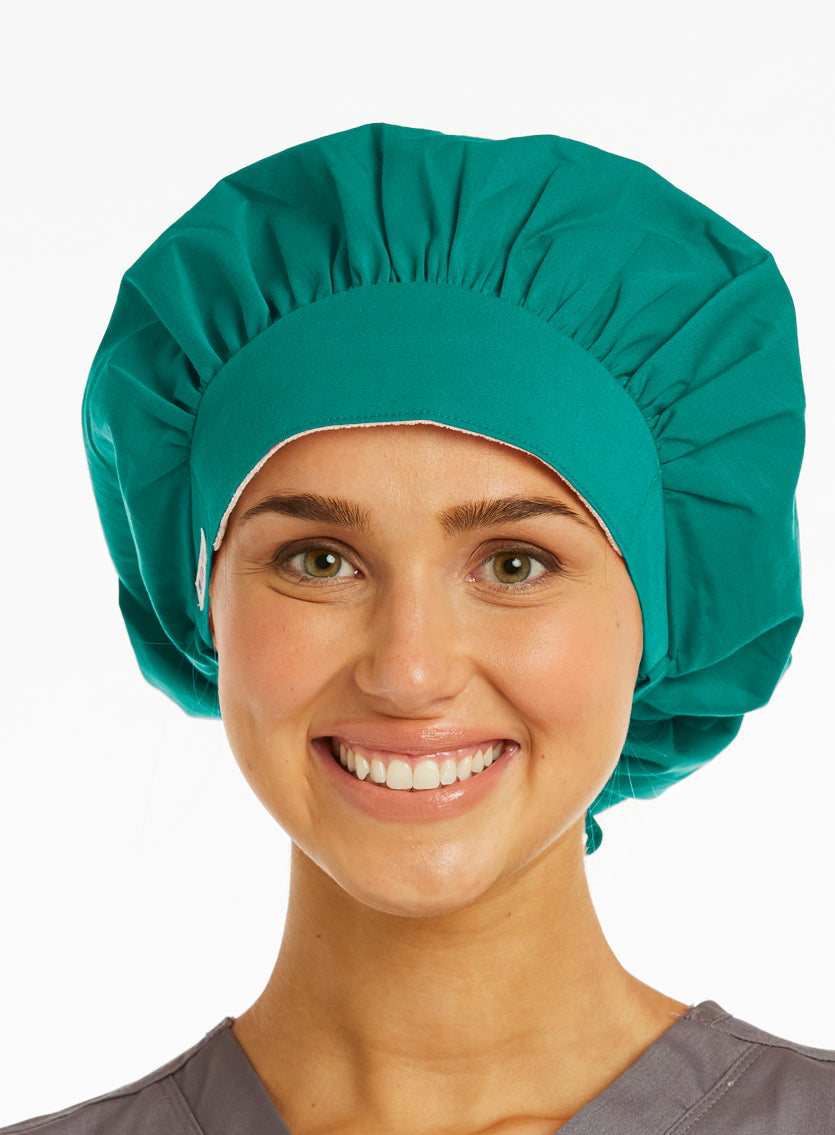 Scrub Cap NC020 Unisex Bouffant Cap Teal