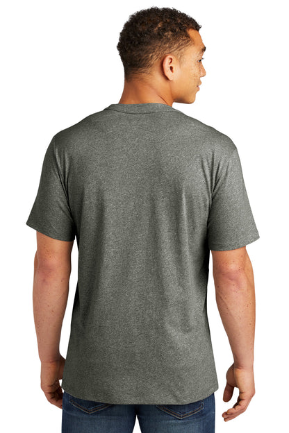 New Era  Heritage Blend Crew Tee. NEA100 Black Twist