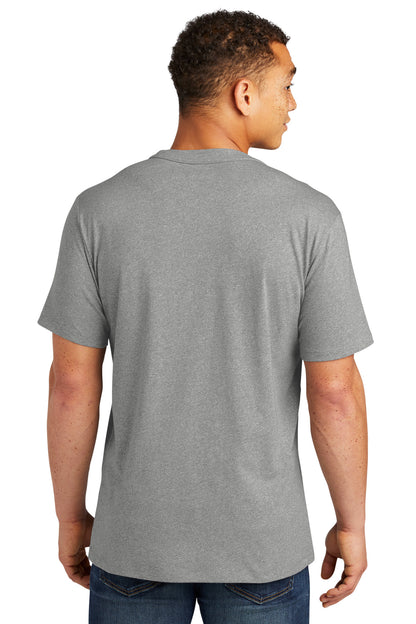 New Era  Heritage Blend Crew Tee. NEA100 Shadow Grey Heather