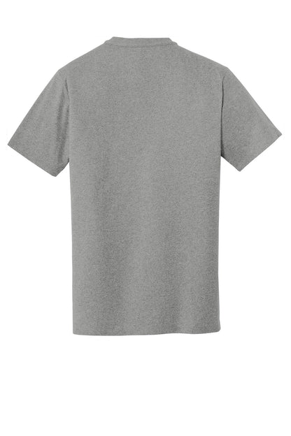 New Era  Heritage Blend Crew Tee. NEA100 Shadow Grey Heather