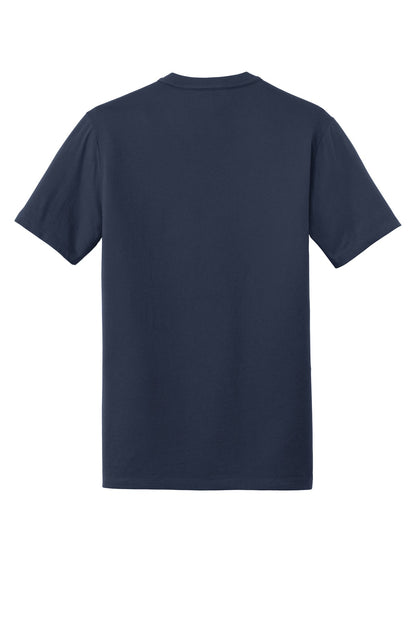 New Era  Heritage Blend Crew Tee. NEA100 True Navy