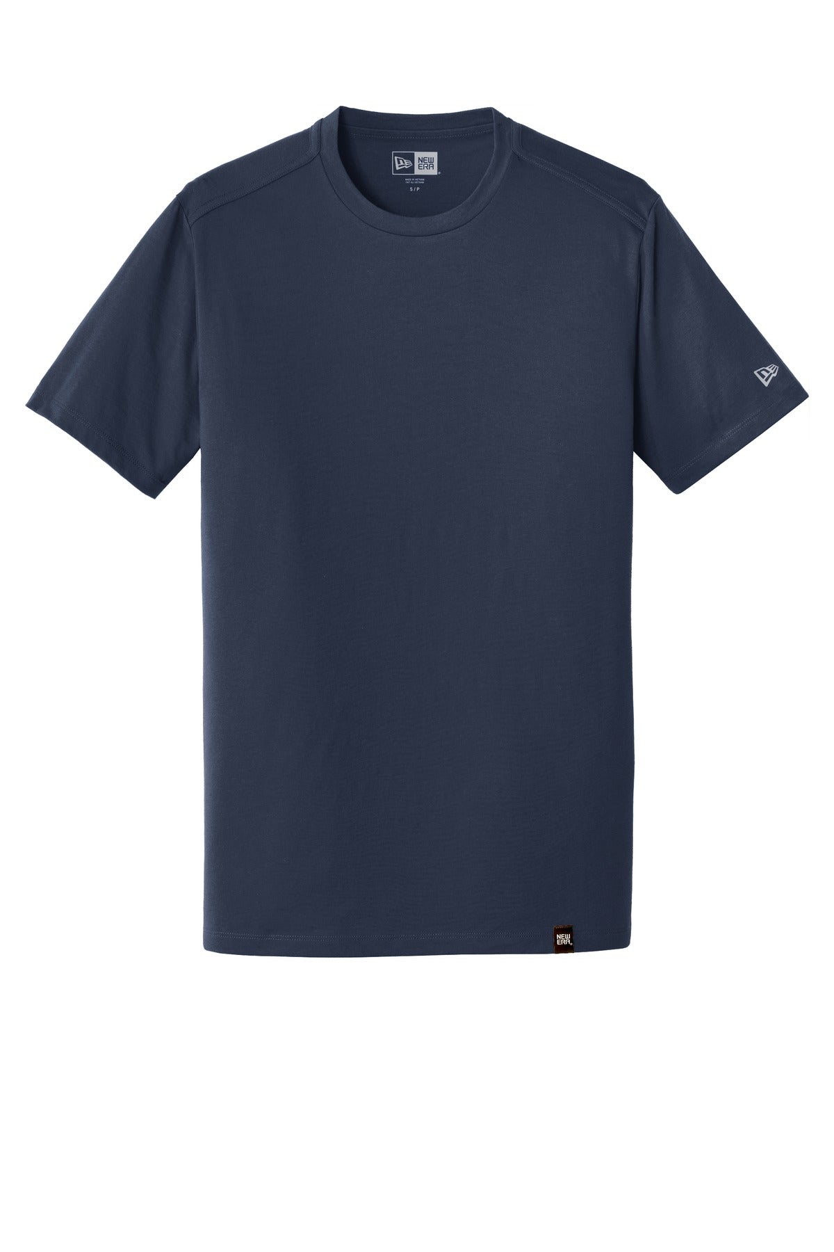 New Era  Heritage Blend Crew Tee. NEA100 True Navy