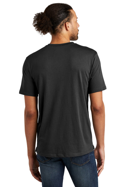 New Era  Heritage Blend Varsity Tee. NEA107 Black/ Black Twist