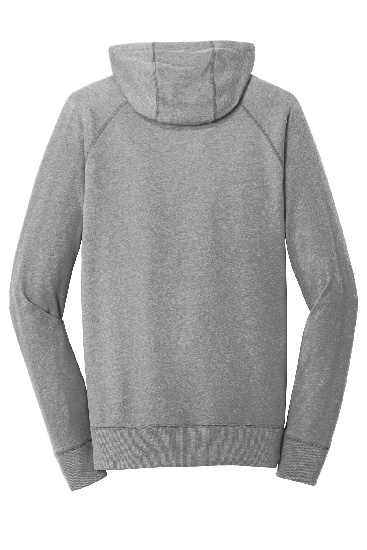 New Era  Sueded Cotton Blend Full-Zip Hoodie. NEA122 Shadow Grey Heather