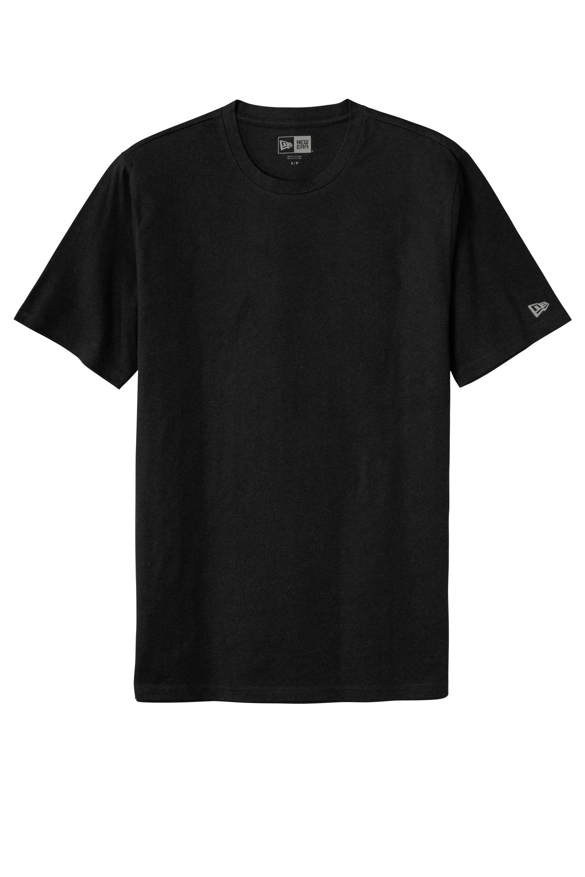 New Era  Tri-Blend Tee NEA135 Black Solid