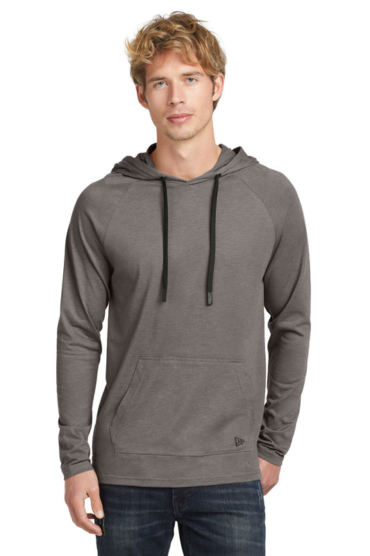 New Era  Tri-Blend Hoodie. NEA137 Shadow Grey