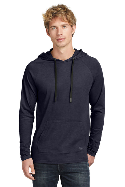 New Era  Tri-Blend Hoodie. NEA137 True Navy