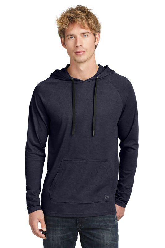 New Era  Tri-Blend Hoodie. NEA137 True Navy