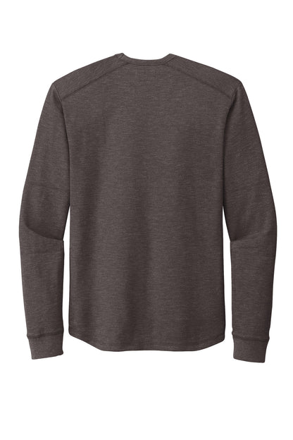 New Era Thermal Long Sleeve NEA140 Black Heather