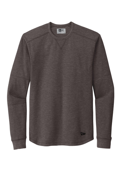 New Era Thermal Long Sleeve NEA140 Black Heather