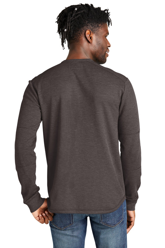 New Era Thermal Long Sleeve NEA140 Black Heather