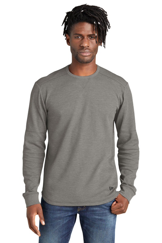 New Era Thermal Long Sleeve NEA140 Shadow Grey Heather