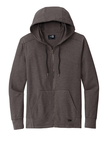New Era Thermal Full-Zip Hoodie NEA141 Black Heather