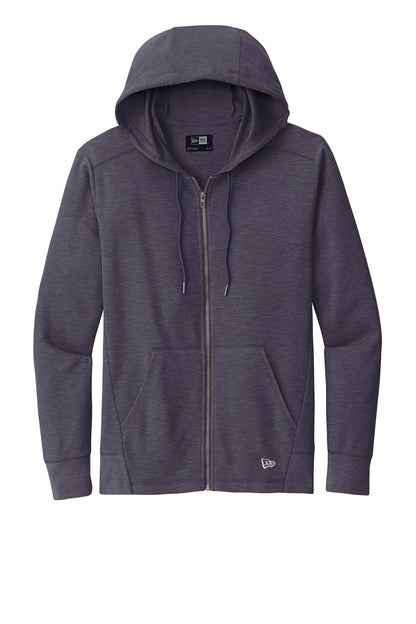New Era Thermal Full-Zip Hoodie NEA141 True Navy Heather