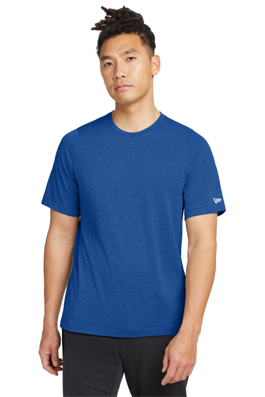 New Era  Series Performance Crew Tee. NEA200 Royal