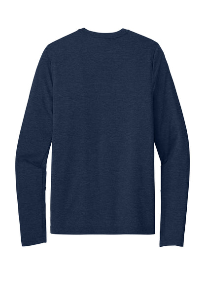 New Era  Series Performance Long Sleeve Crew Tee. NEA201 True Navy