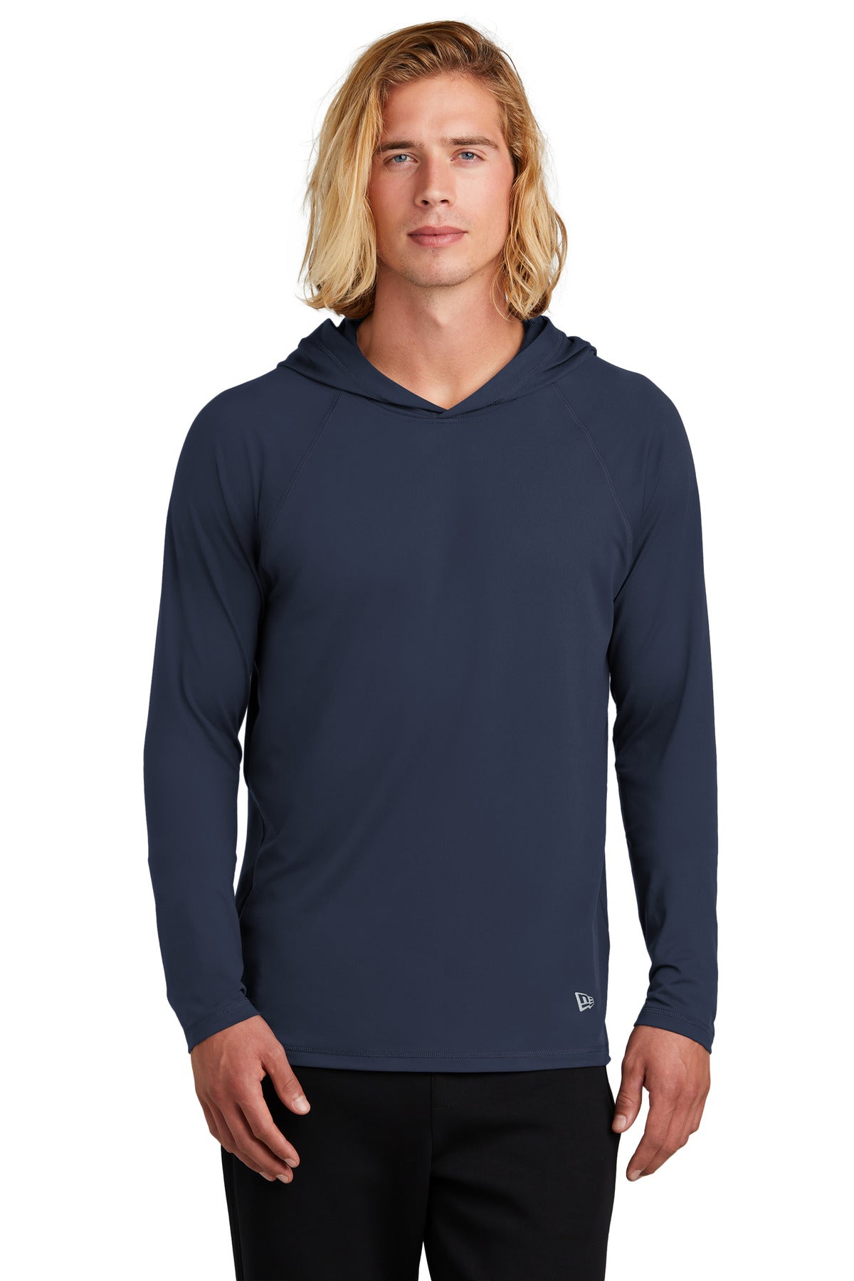 New Era Power Long Sleeve Hoodie NEA229 True Navy