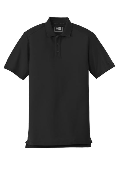 New Era  Venue Home Plate Polo. NEA300 Black