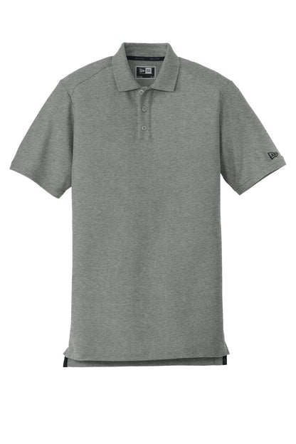 New Era  Venue Home Plate Polo. NEA300 Graphite Heather