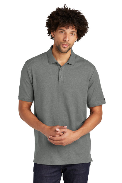 New Era  Venue Home Plate Polo. NEA300 Graphite Heather