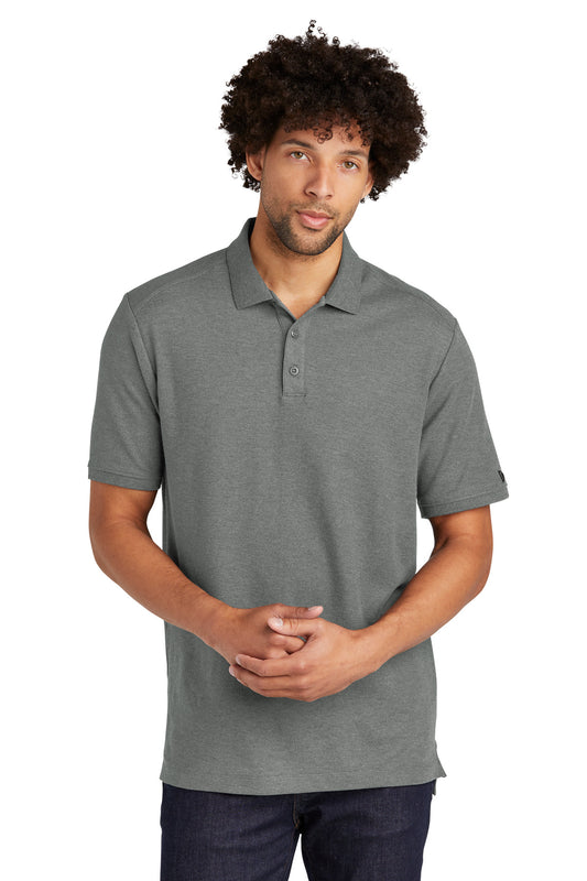 New Era  Venue Home Plate Polo. NEA300 Graphite Heather