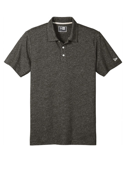 New Era  Slub Twist Polo NEA301 Black Twist