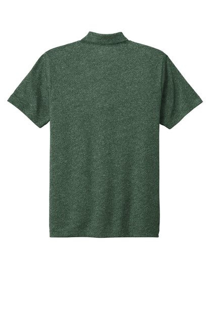 New Era  Slub Twist Polo NEA301 Dark Green Twist