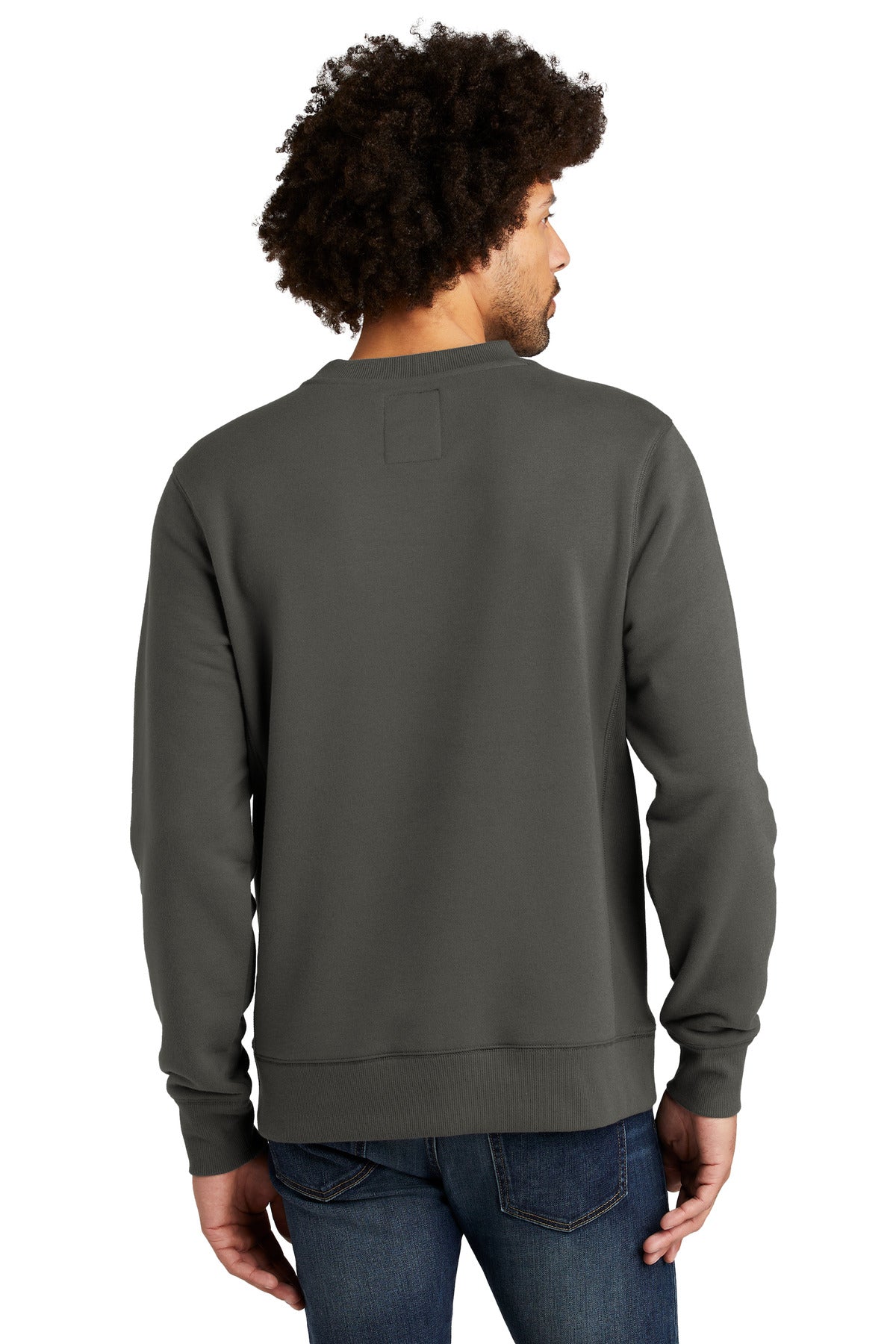 New Era  French Terry Crew. NEA501 Graphite