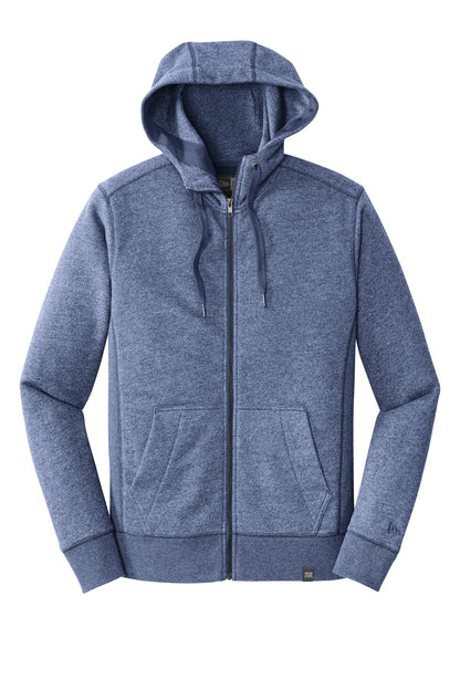 New Era  French Terry Full-Zip Hoodie. NEA502 Dark Royal Twist