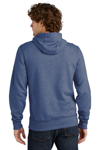 New Era  French Terry Full-Zip Hoodie. NEA502 Dark Royal Twist