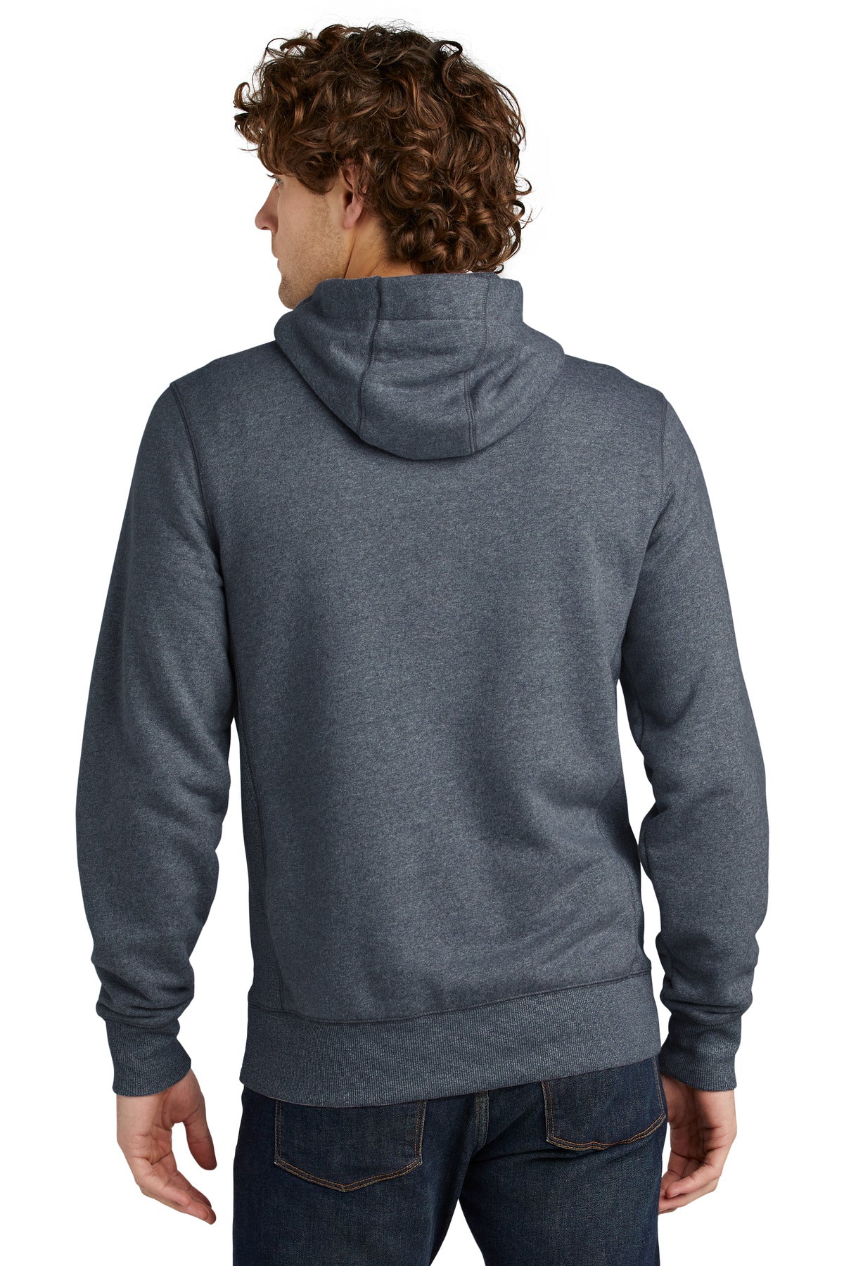 New Era  French Terry Full-Zip Hoodie. NEA502 True Navy Twist