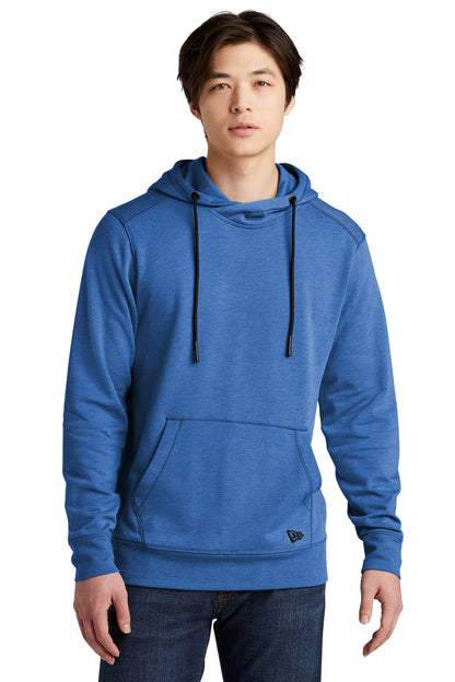 New Era  Tri-Blend Fleece Pullover Hoodie. NEA510 Royal Heather